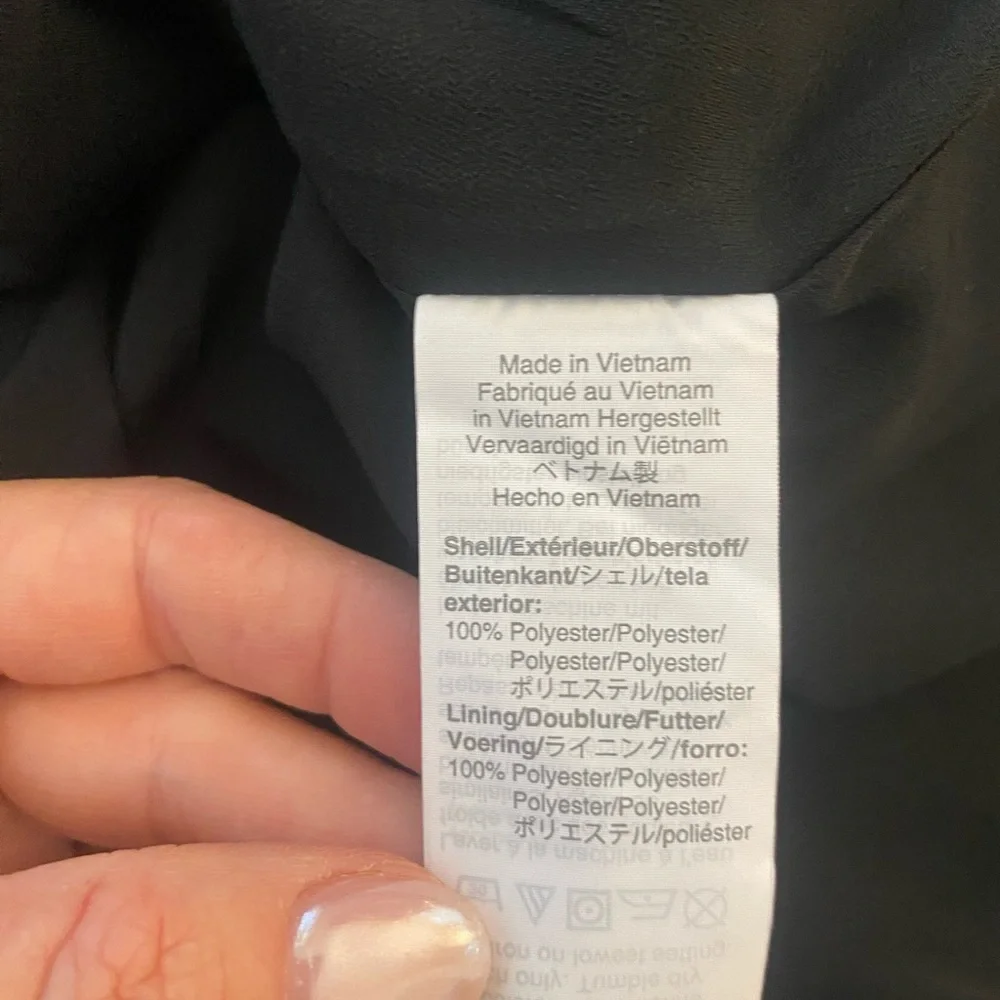 NWT J . Crew Black Dress-Size 00 - Picture 9 of 11